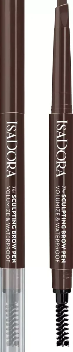 IsaDora Brow Pen Volumize & Waterproof 02 Dark Brown