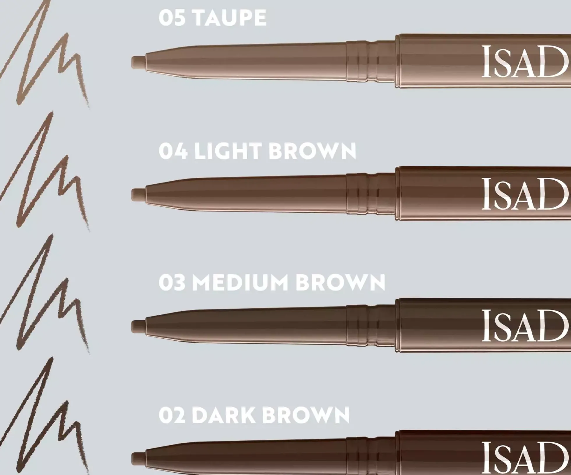 IsaDora The Precision Brow Pen, Definition & Waterproof 04 Light Brown