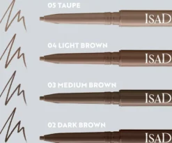 IsaDora The Precision Brow Pen, Definition & Waterproof 02 Dark Brown