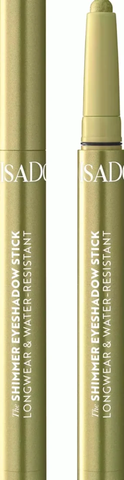 IsaDora The Shimmer Eyeshadow Stick Longwear & Water-Resistant 45 Green Shimmer