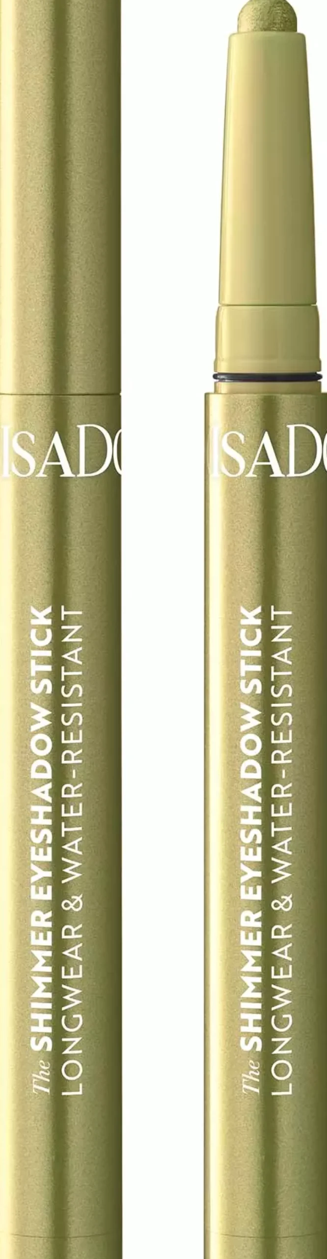 IsaDora The Shimmer Eyeshadow Stick Longwear & Water-Resistant 45 Green Shimmer
