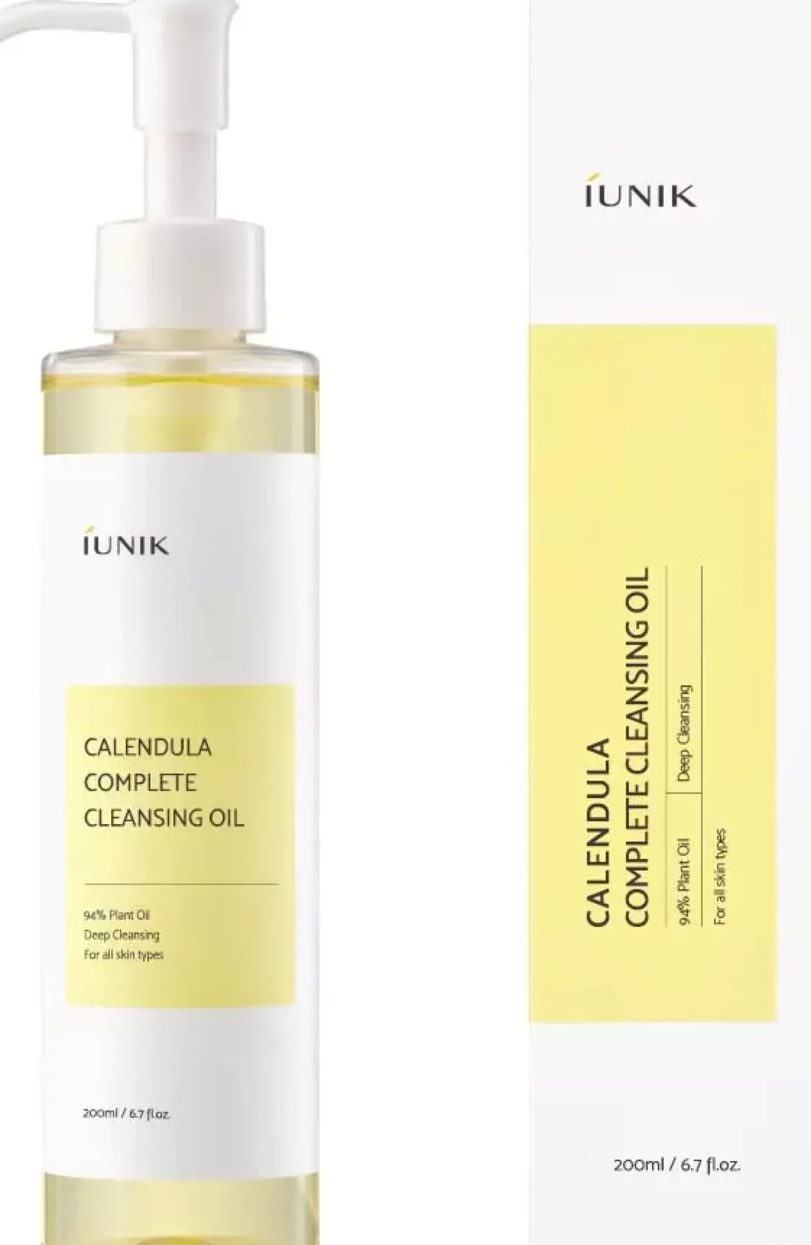 iUNIK Calendula Complete Cleansing Oil 200 ml