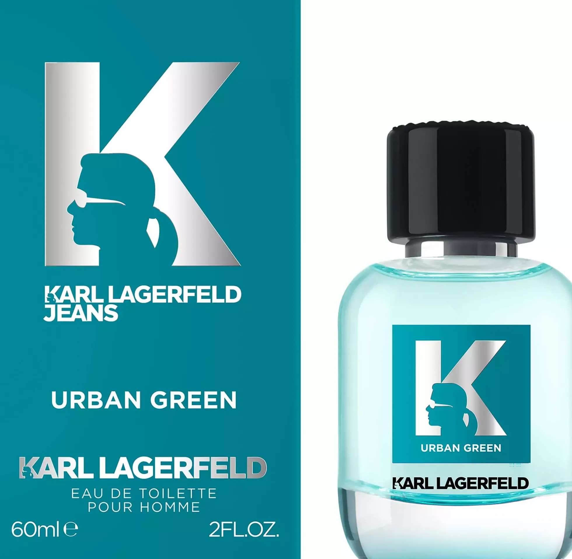 Karl Lagerfeld Jeans Urban Green Pour Homme Eau de Toilette 60 ml