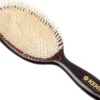 Kent Brushes Classic Shine Large Soft White Pure Bristle Hairbrush