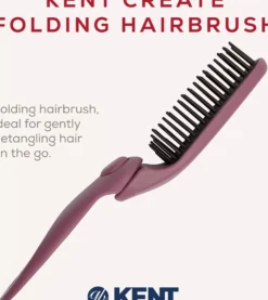 Kent BrushesCreate Folding Hairbrush
