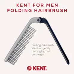 Kent Brushes Kent for Men Hopfällbar Hårborste