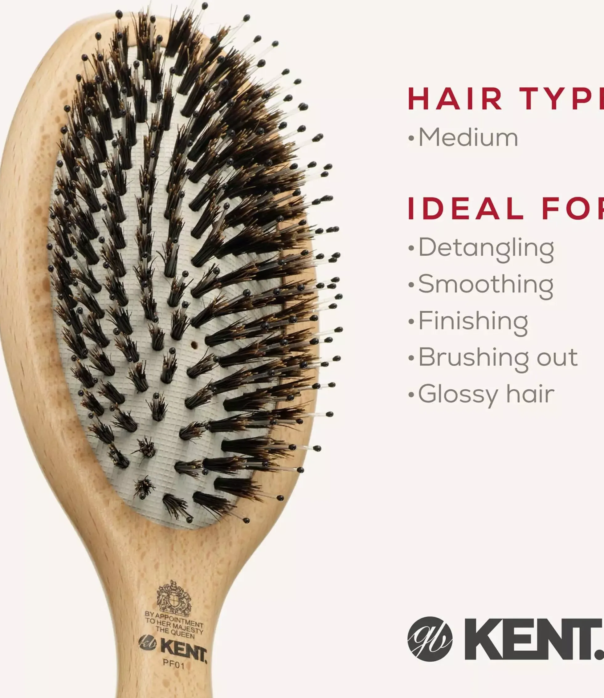 Kent Brushes Large Rubber Pad Brush