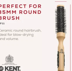 Kent Brushes Liten Keramisk Rund Fönborste