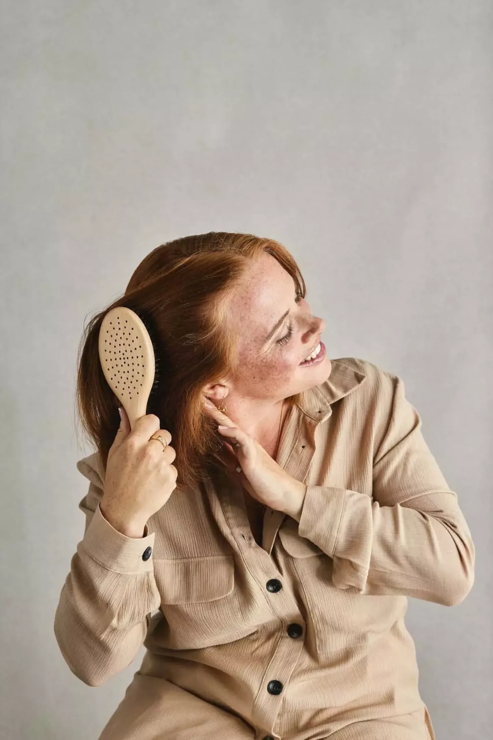 Kent Brushes Pure Flow Vented Oval Cushion Brush