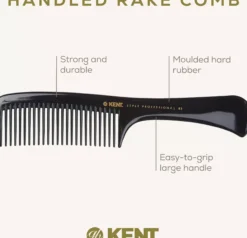 Kent Brushes Style Professional Rake Comb Frisörkam