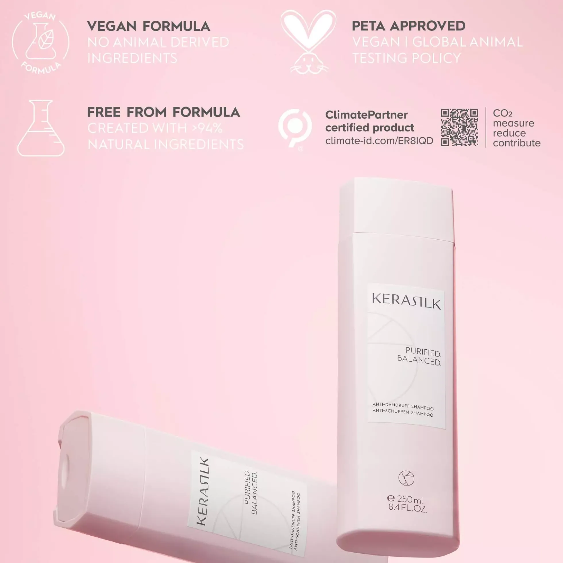 KerasilkESSENTIALS Anti-Dandruff Shampoo 250 ml