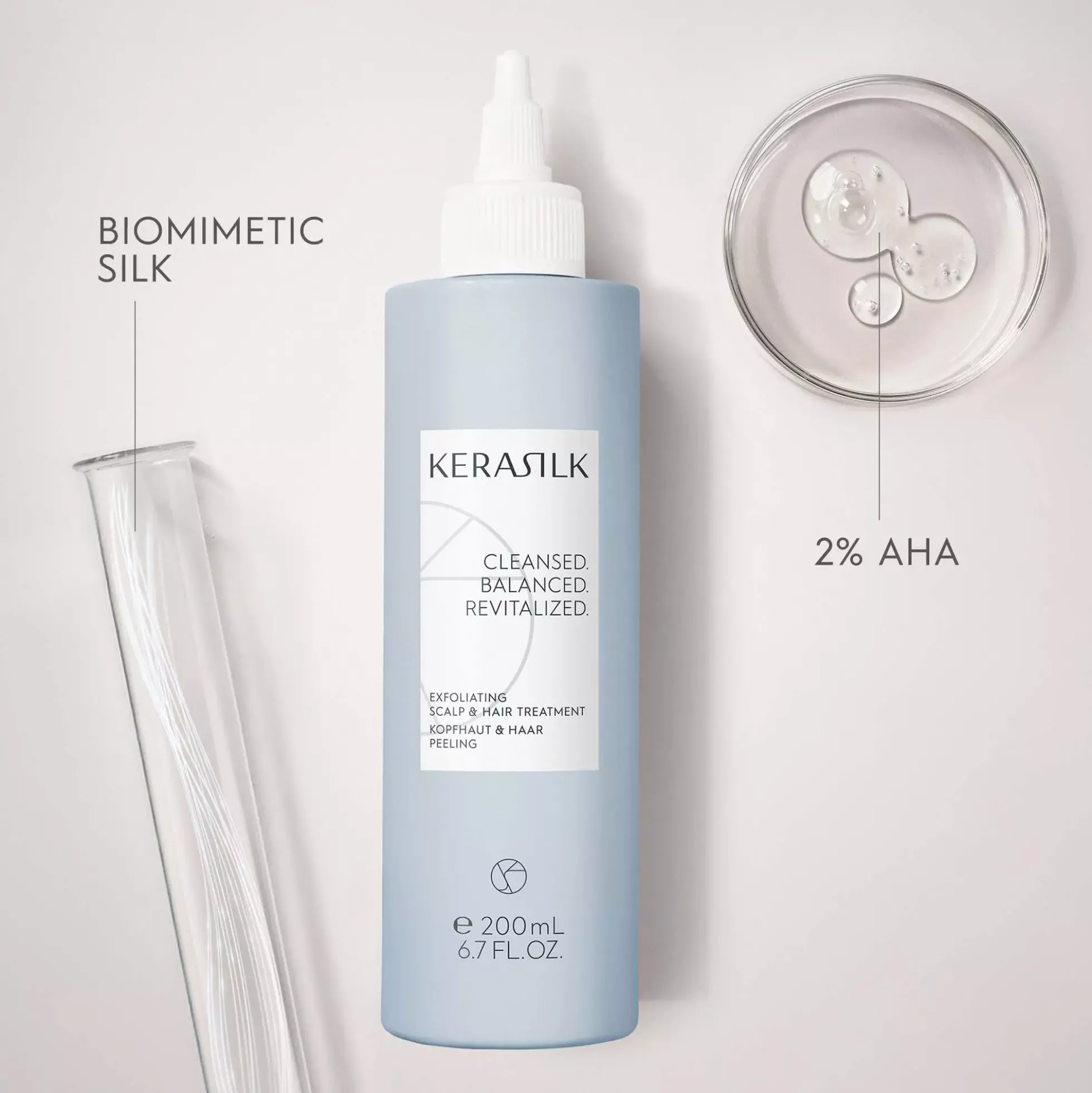 KerasilkSPECIALISTS Exfoliating Scalp & Hair Treatment 200 ml