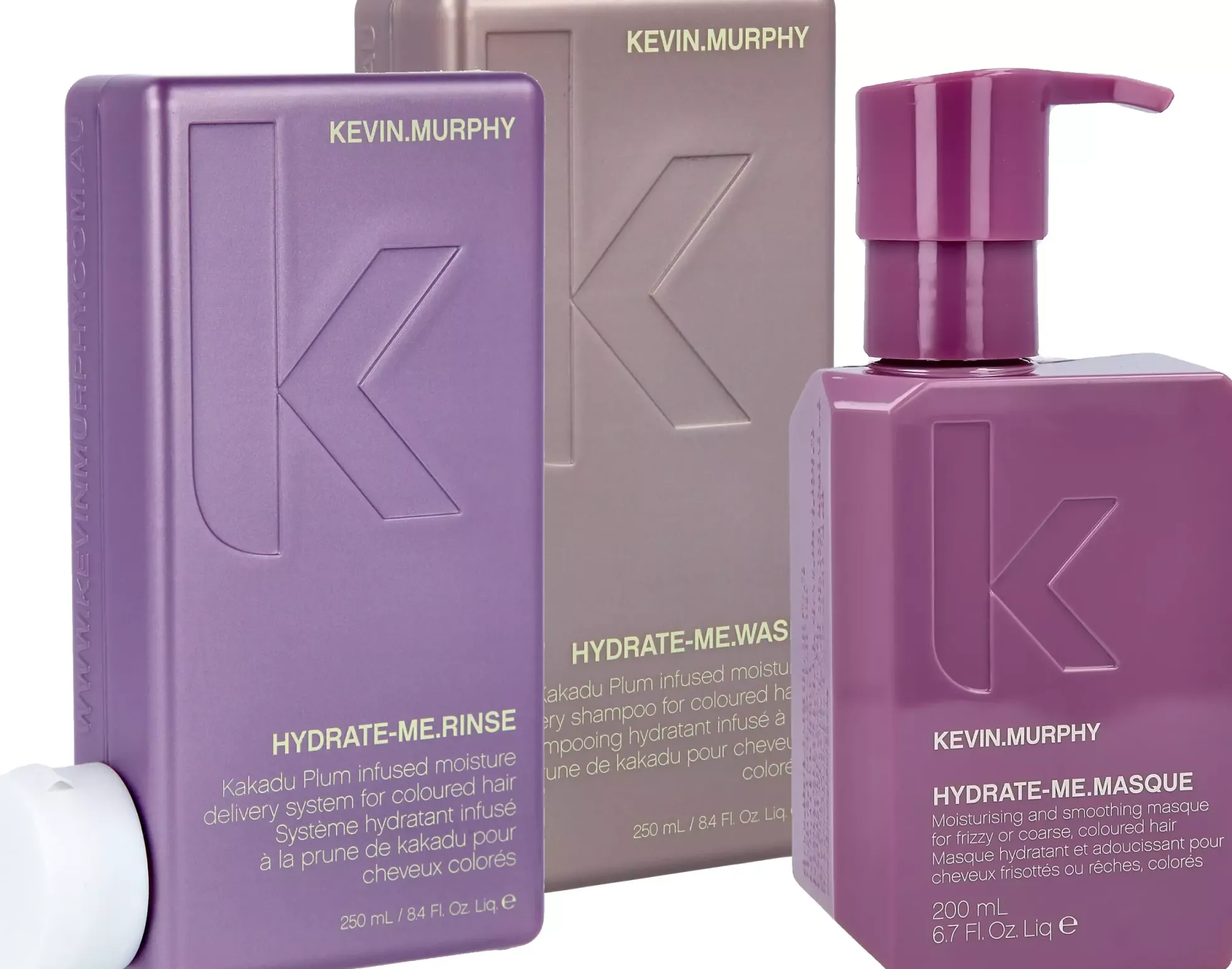 Kevin MurphyHydrate Me Bundle Wash 250 ml & Rinse 250 ml & Masque 200 ml