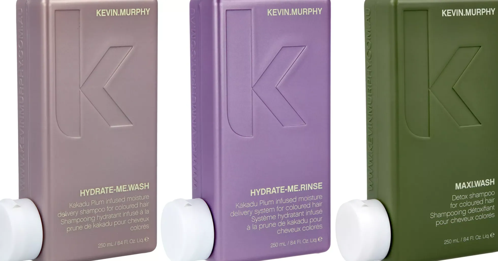Kevin MurphyHydrate Me Bundle Wash 250 ml & Rinse 250 ml & Detox Wash 250 ml