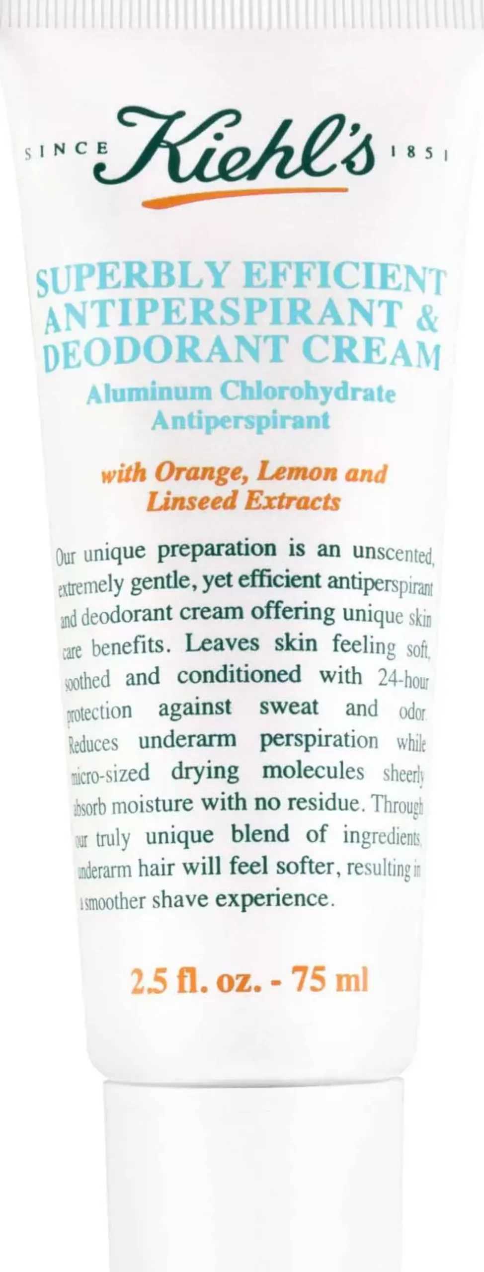 Kiehl'sAntiperspirant Superbly Deo Creme 75 ml
