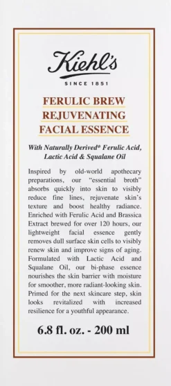 Kiehl'sFerulic Brew Rejuvenating Facial Essence Toner 200 ml