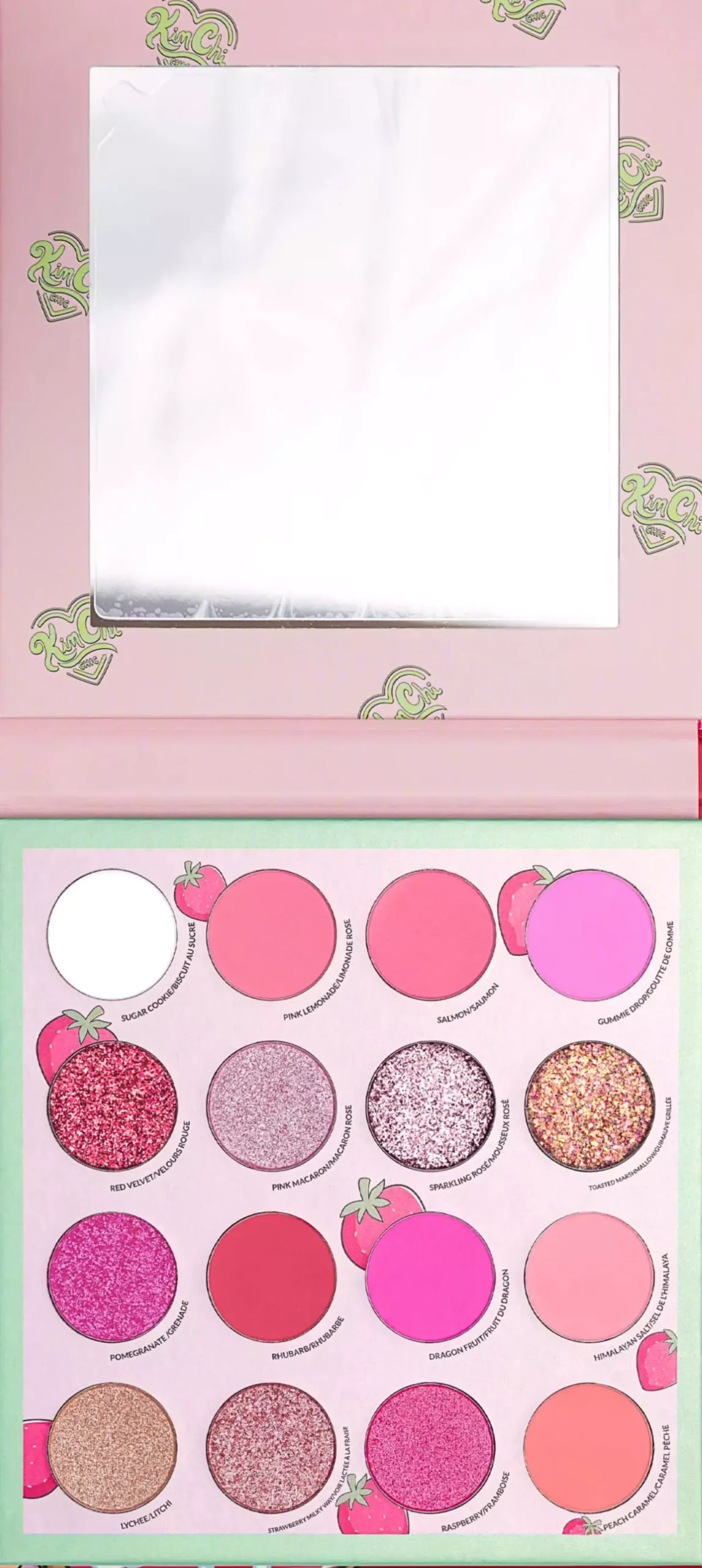 KimChi Chic Donut Collection Eyeshadow Palette Strawberries & Cream