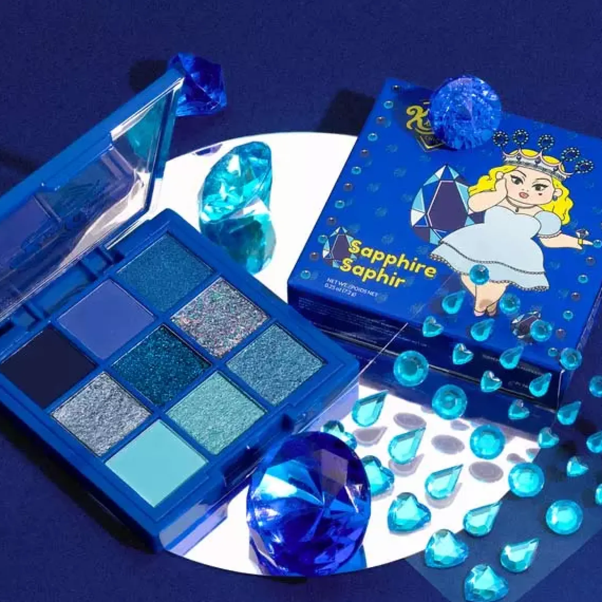 KimChi ChicJewel Collection Eyeshadow Palette 03 Sapphire