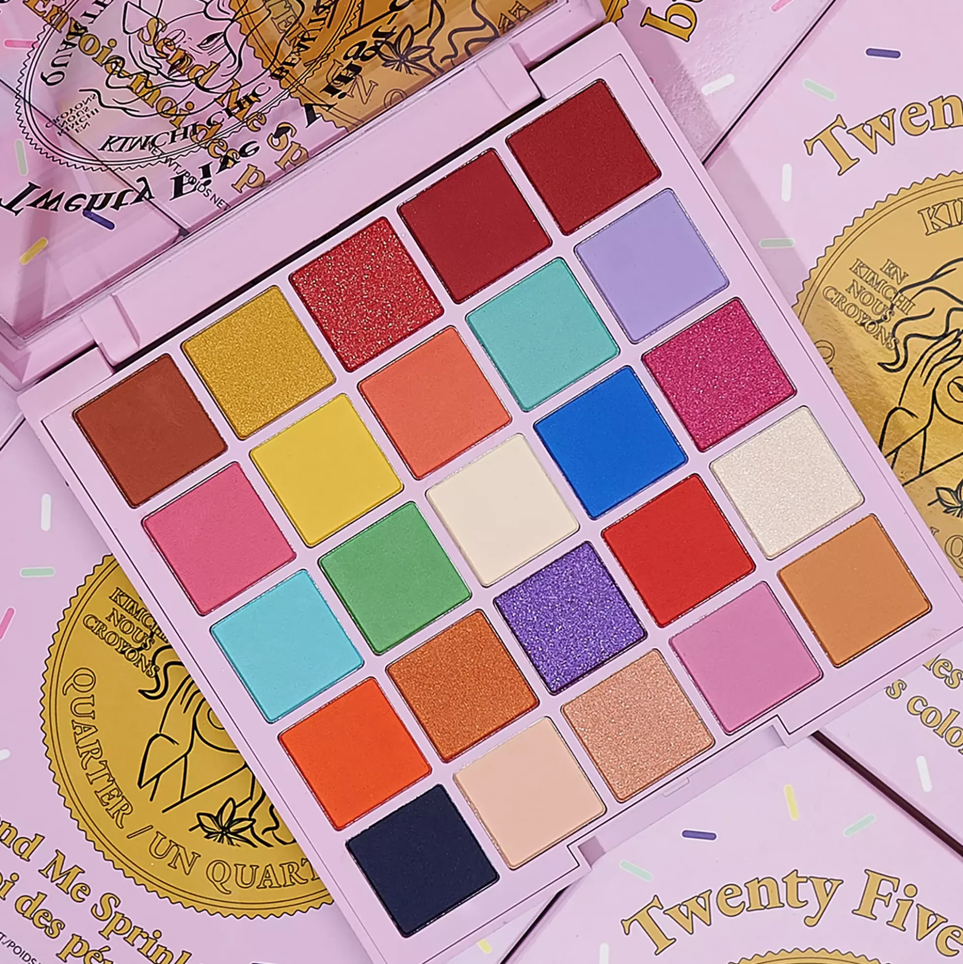 KimChi Chic Twenty Five Eyeshadow Palette Send Me Sprinkles