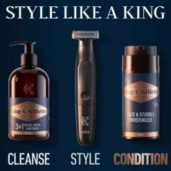 King C. Gillette Face & Stubble Moisturizer 100 ml