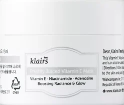KlairsVitamin Freshly Juiced Vitamin E Mask 90 ml
