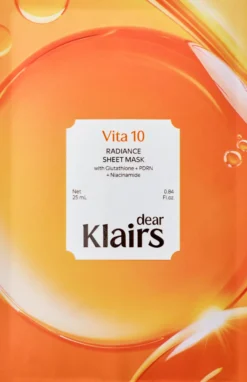 Klairs Vita 10 Radiance Sheet Mask 25 ml