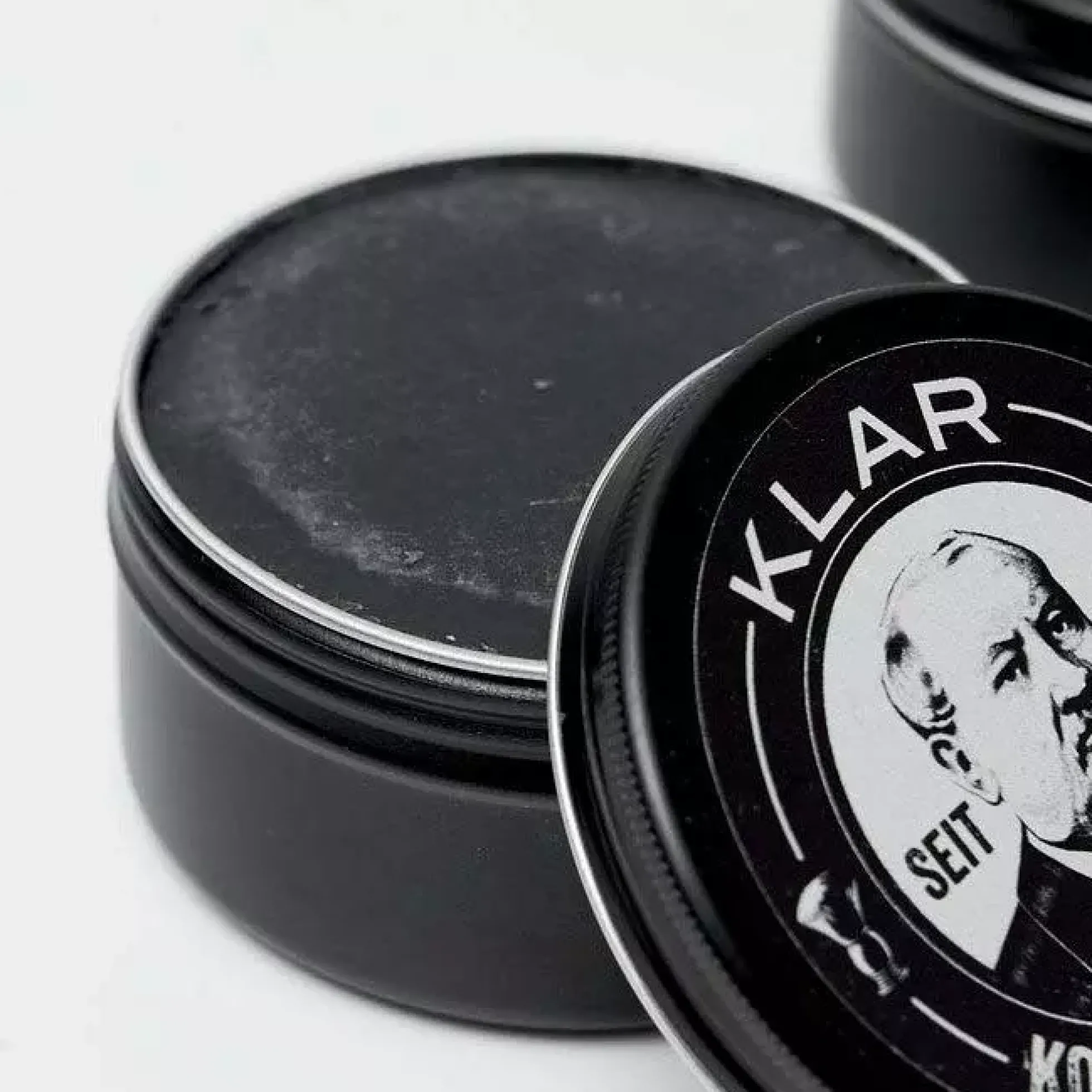 Klar Seifen Activated Charcoal Shaving Soap 100 g