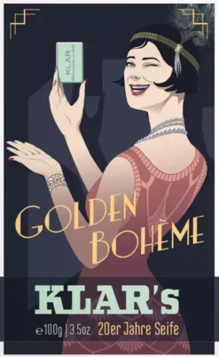 Klar Seifen Golden Bohème 20s Soap 100 g