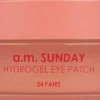 KOCOSTAR a.m Sunday Hydrogel Eye Patch 24 pairs