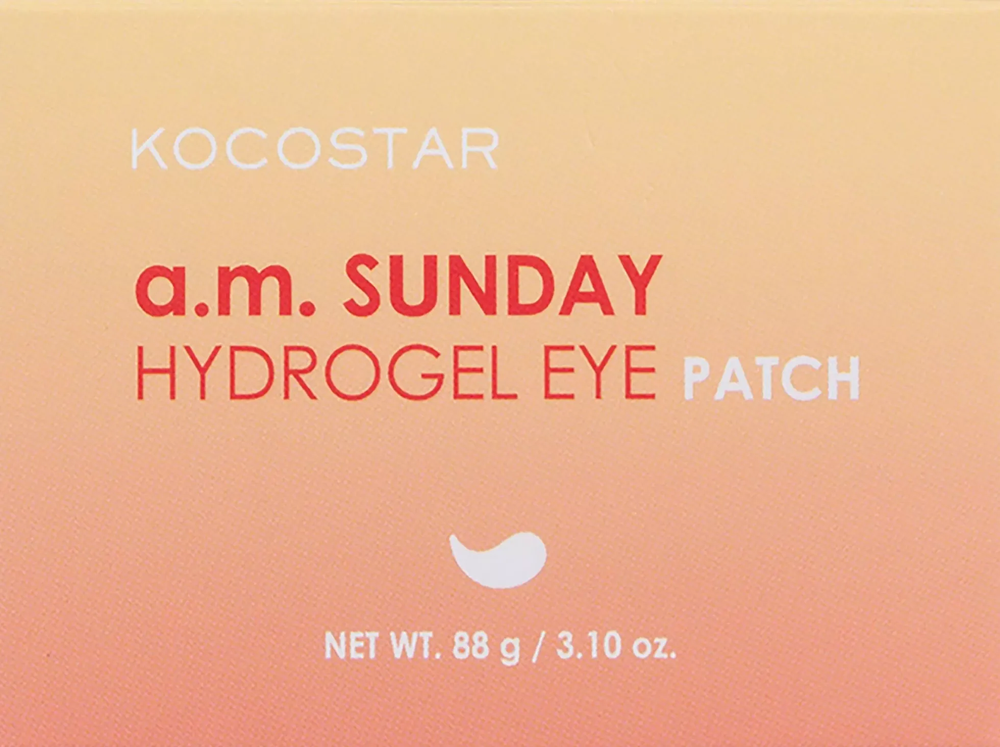 KOCOSTAR a.m Sunday Hydrogel Eye Patch 24 pairs