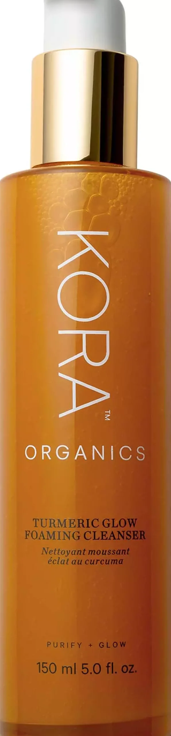 KORA Organics Turmeric Glow Foaming Cleanser 150 ml