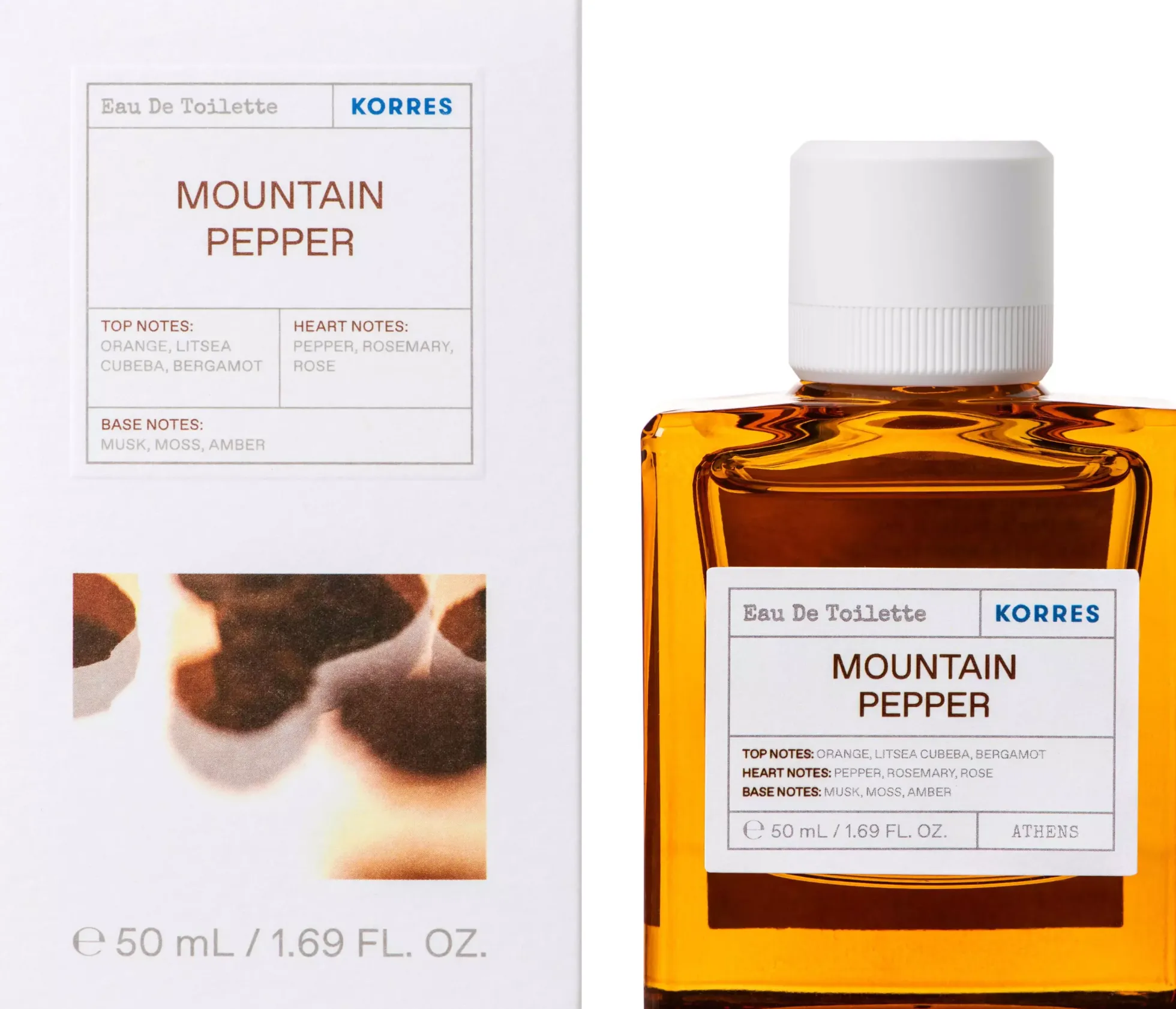 Korres Mountain Pepper Eau de Toilette 50 ml