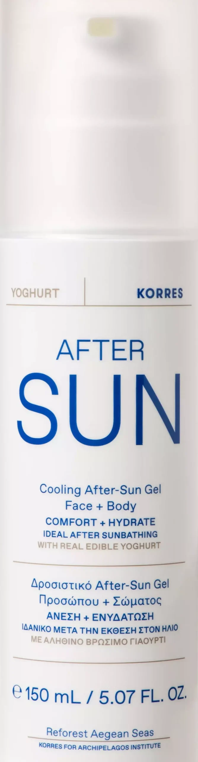 Korres Yoghurt Cooling After-Sun Gel Face & Body 150 ml
