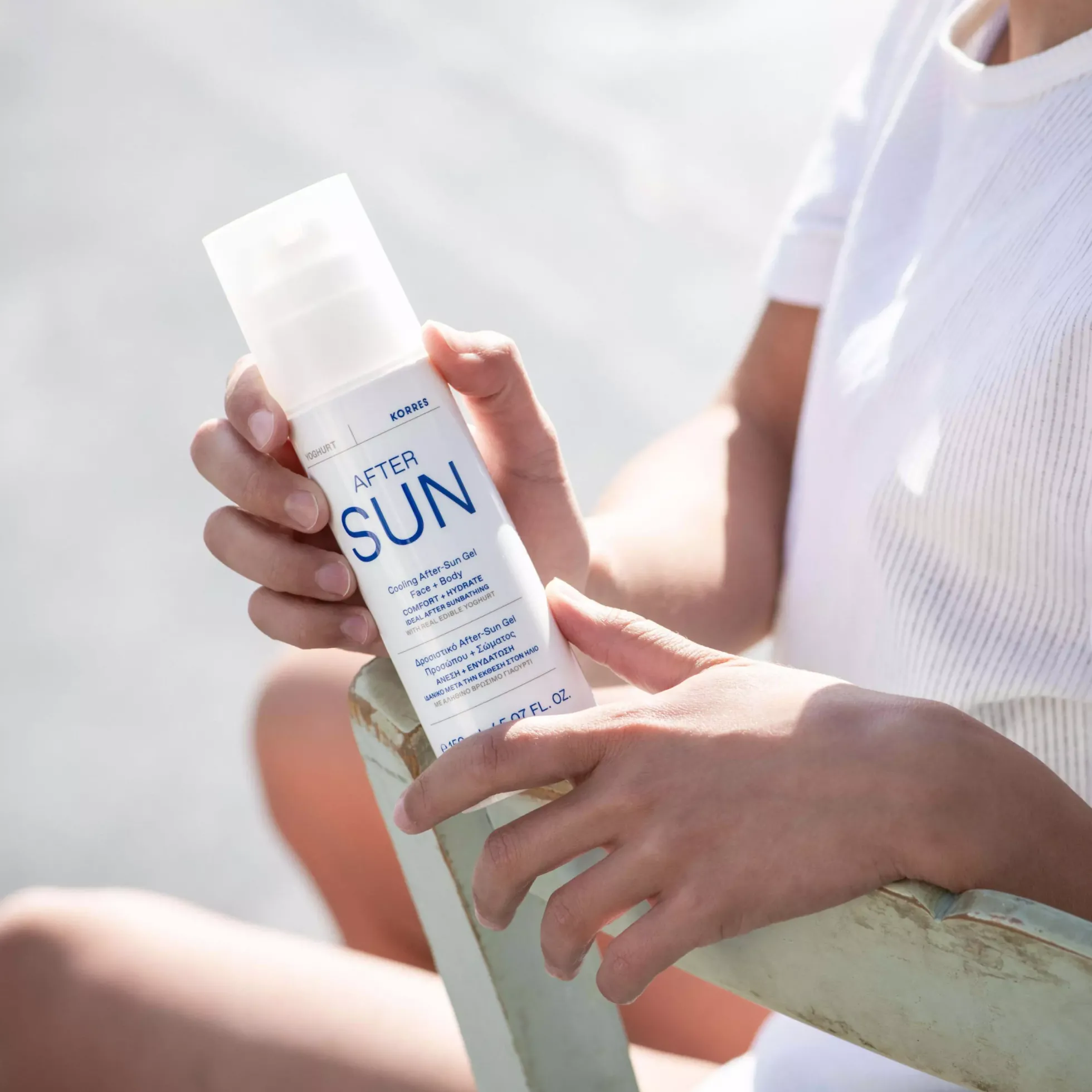 Korres Yoghurt Cooling After-Sun Gel Face & Body 150 ml