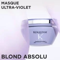 KérastaseBlond Absolu Masque Ultra-Violet Hair Mask for lightened highlighted hair 200 ml