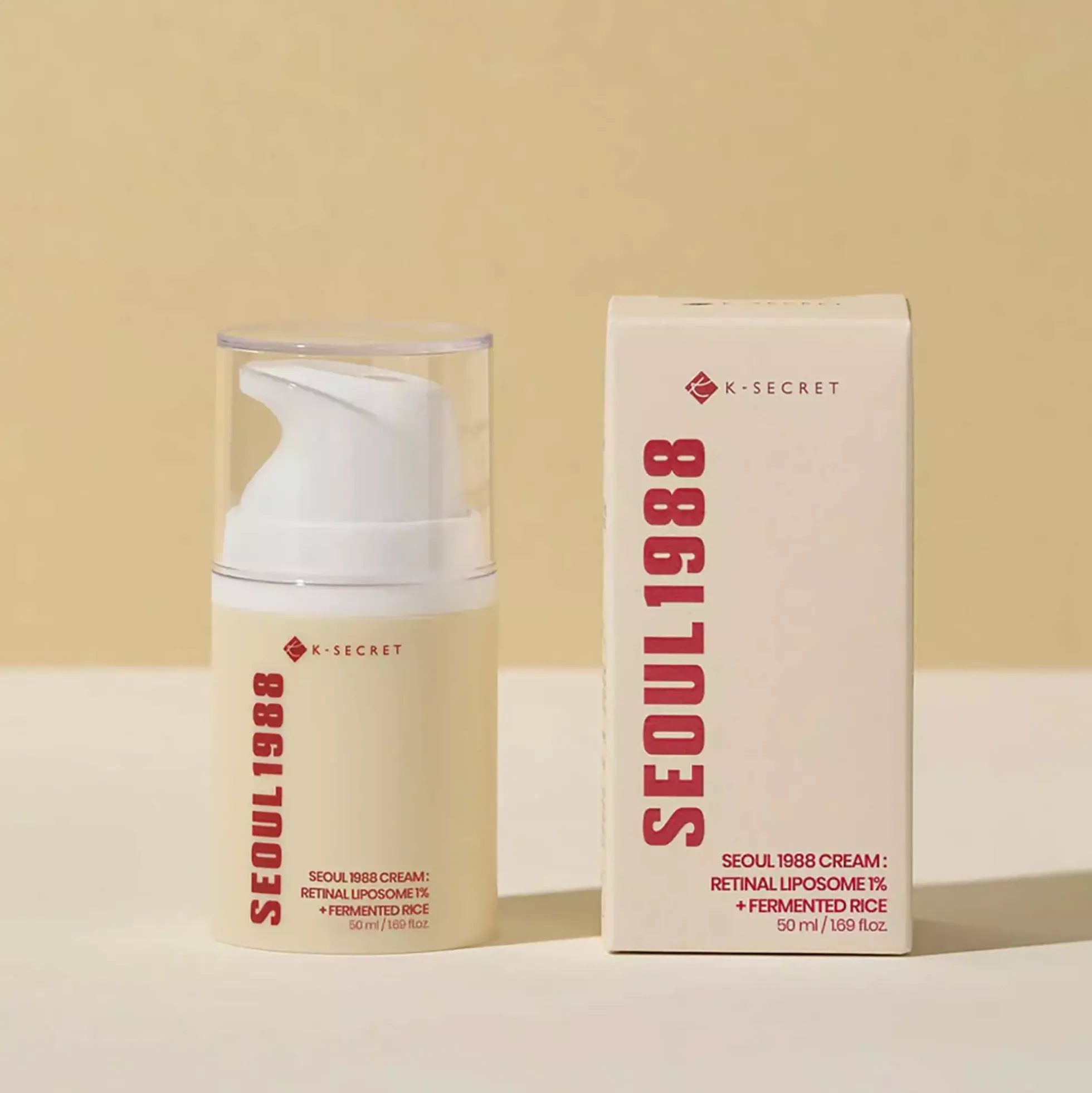 K-SecretSEOUL 1988 Cream: Retinal Liposome 1% + Fermented Rice 50 ml