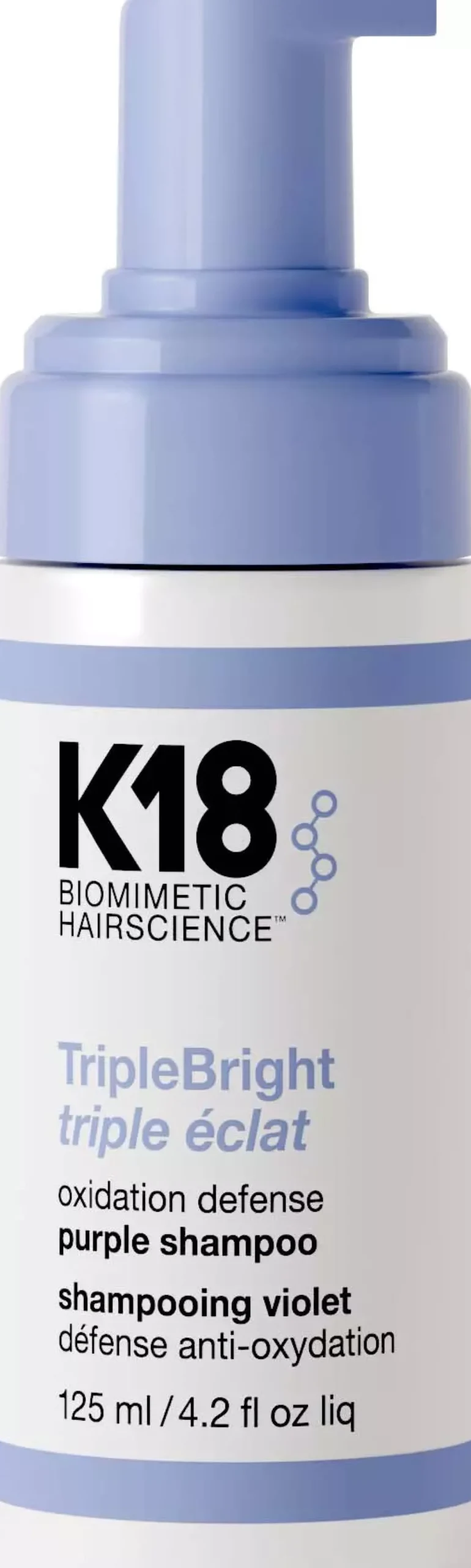 K18 TripleBright Oxidation Defense Purple Shampoo 125 ml