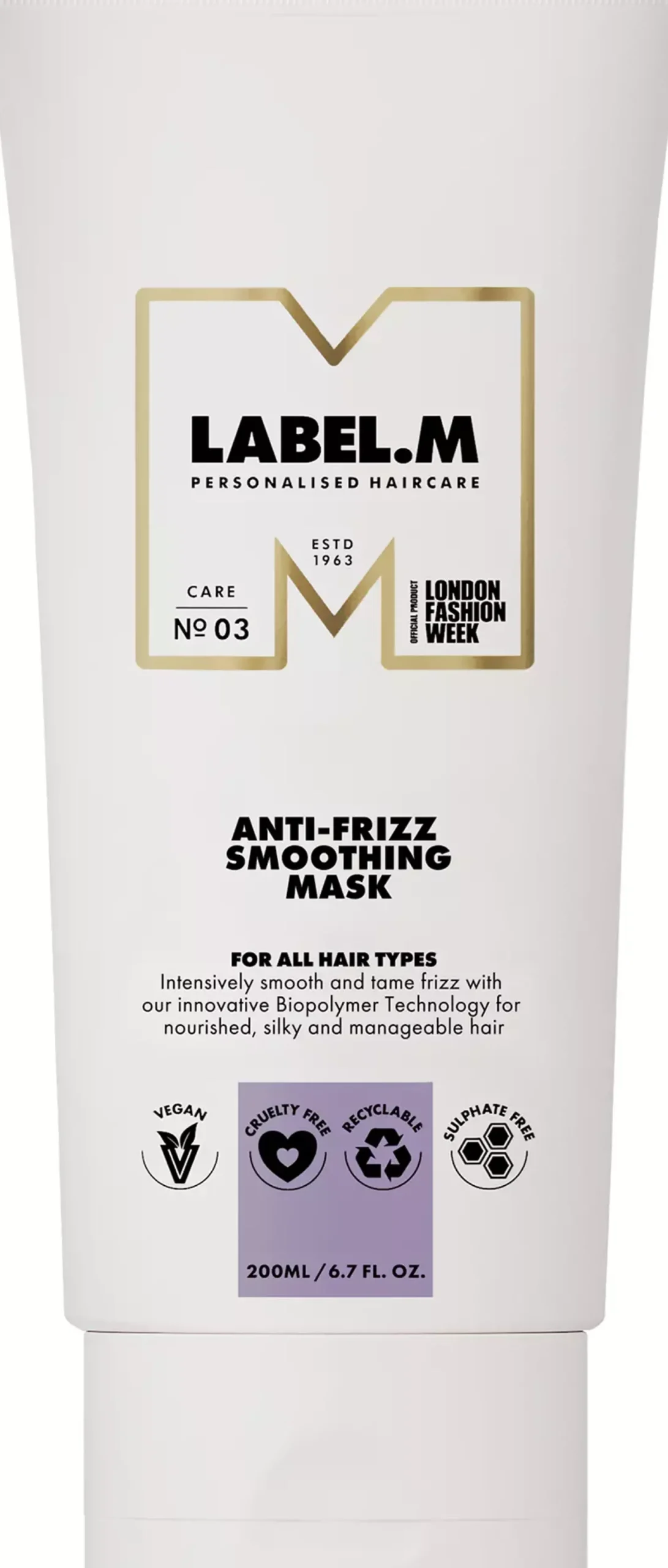 label.m Anti-Frizz Smoothing Mask 200 ml