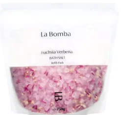La Bomba Fuchsia Verbena Bath Salt Refill Pack 750 g