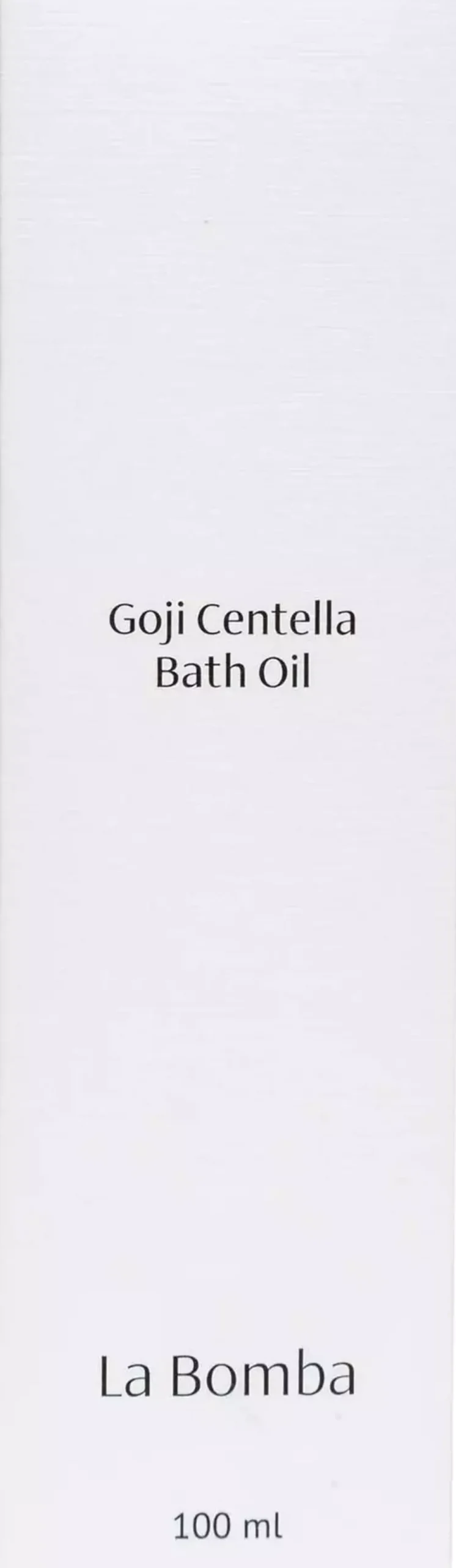 La Bomba Goji Centella Bath Oil 100 g