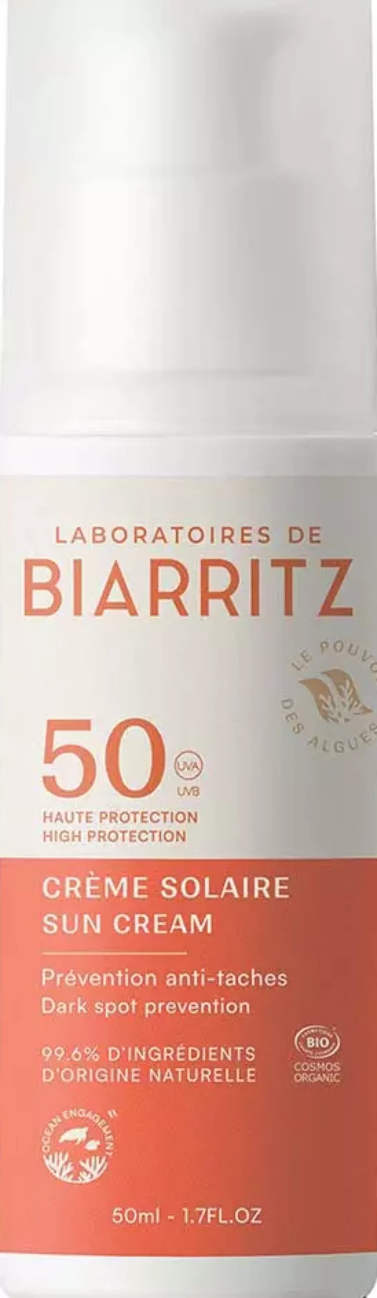 Laboratoires de BiarritzDERMO Suncare Face Sunscreen SPF50 50 ml