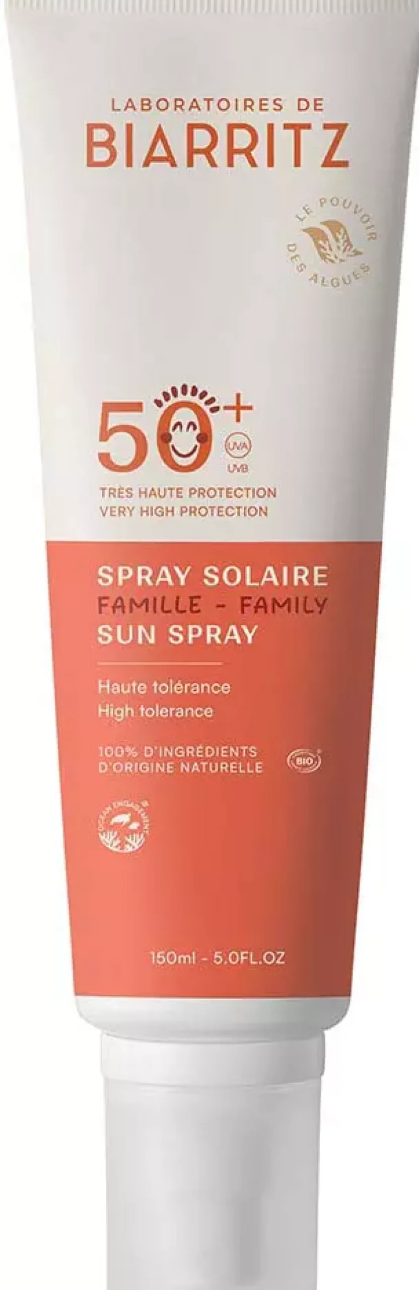 Laboratoires de BiarritzDERMO Suncare Sunscreen Spray SPF50+, Family Size 150 ml