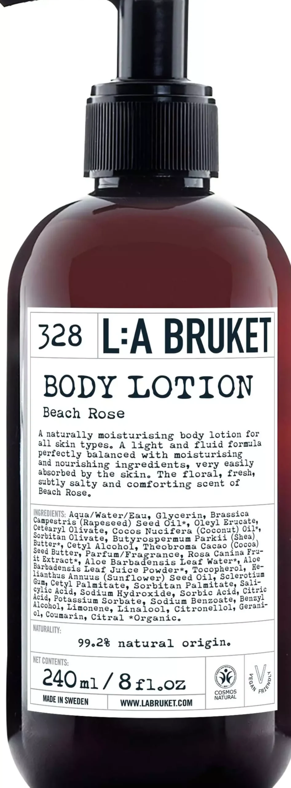 L:a Bruket Body Lotion 328 Beach Rose 240 ml
