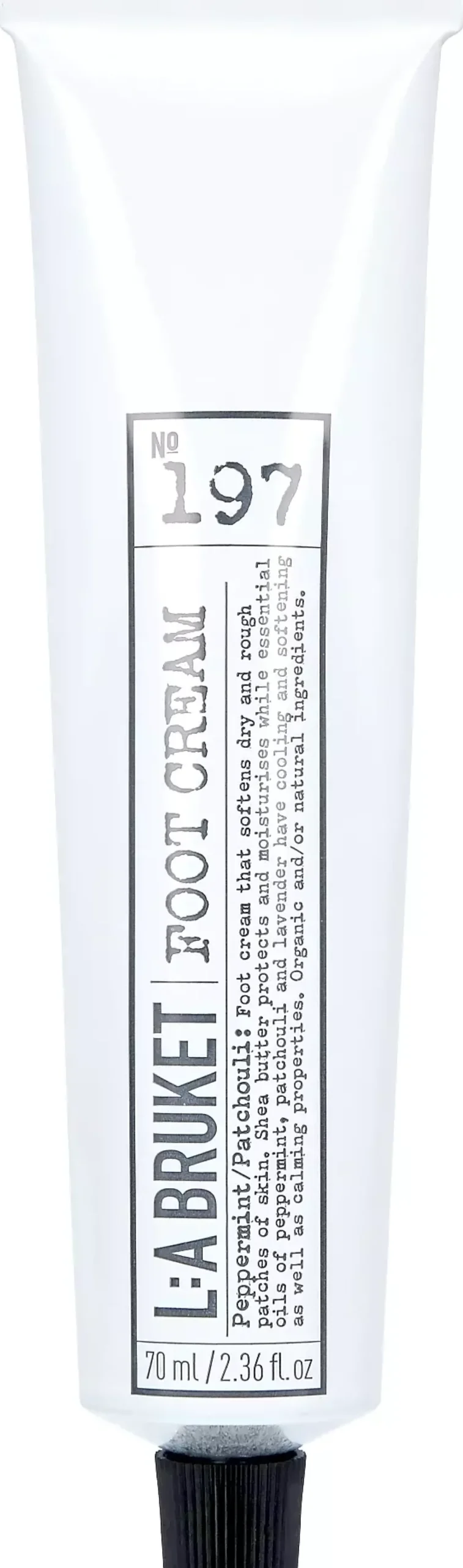 L:a Bruket 198 Fotcrème Patchouli/Peppermint CosN 70 ml