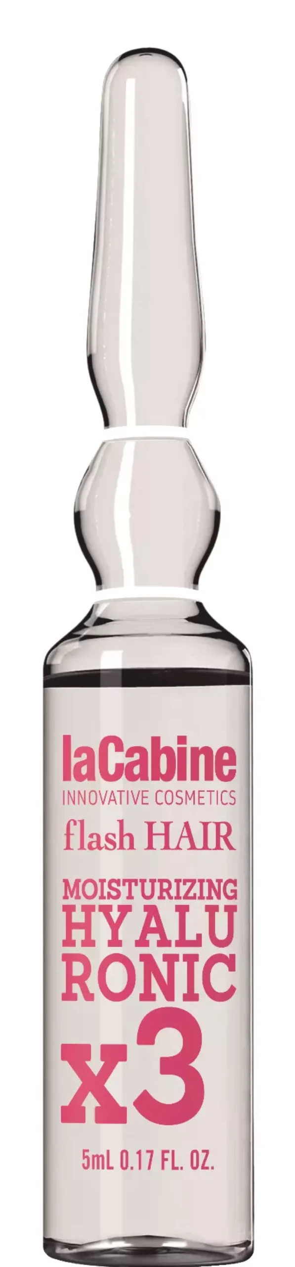laCabineFlash Hair Moisturizing Hyaluronic x3 Ampoule 7 x 5 7 ml