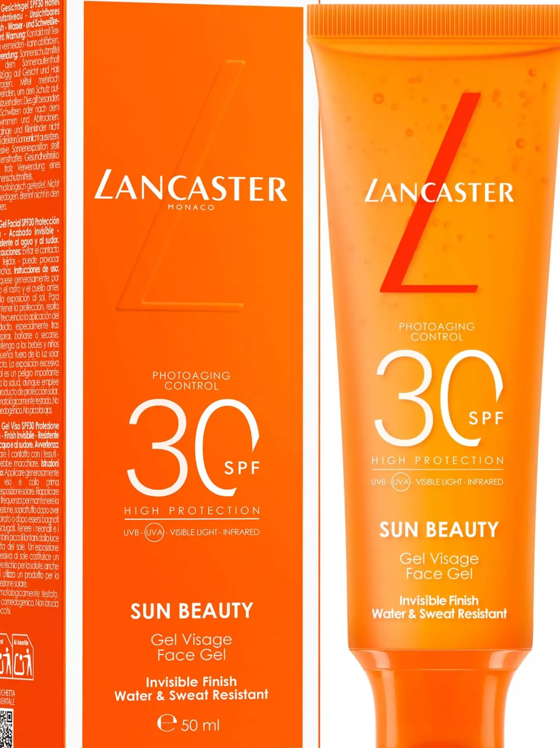 Lancaster Sun Beauty Face Gel SPF30 High Protection 50 ml