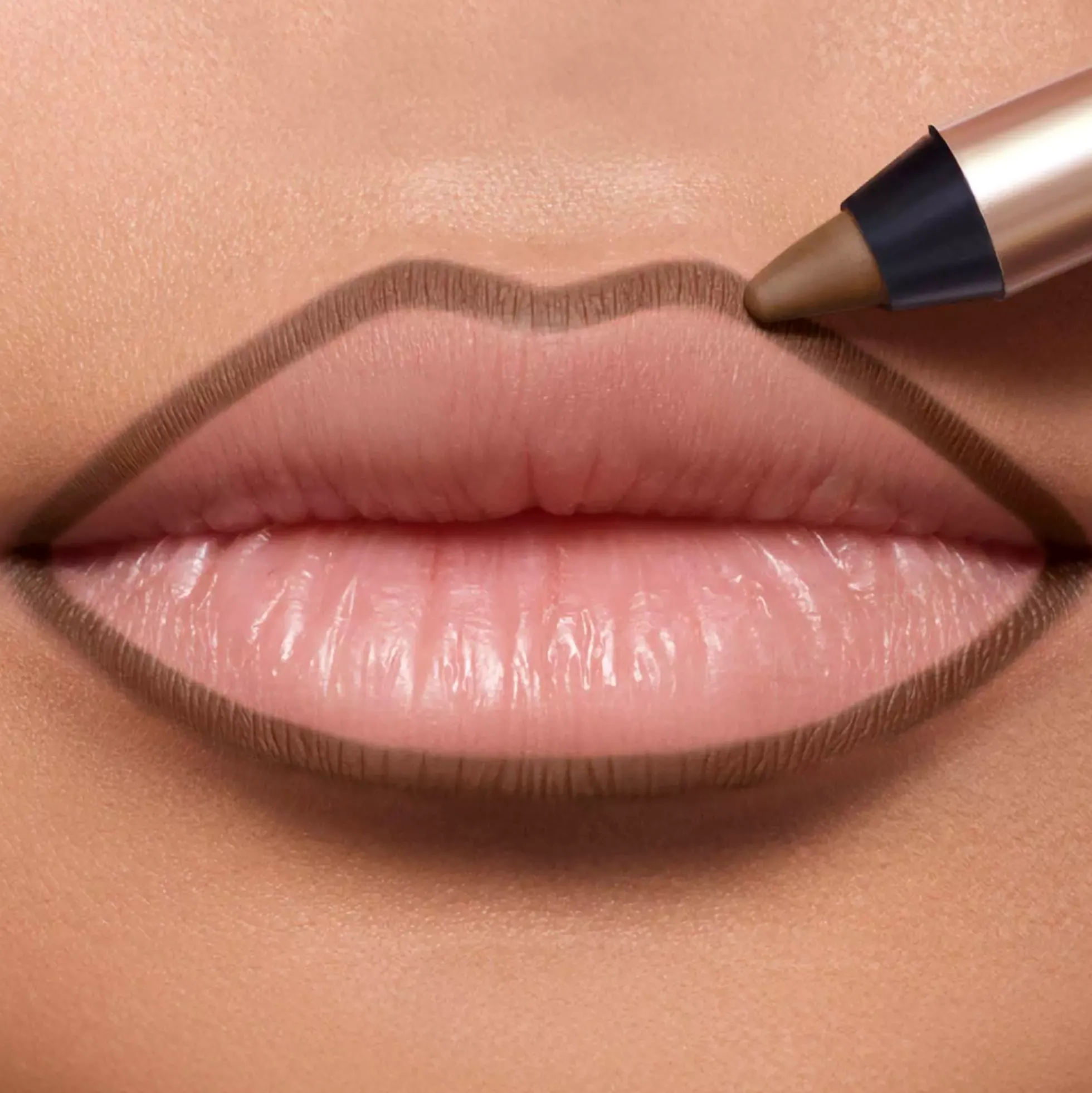 Lancôme Lip Idôle Lip Shaper Creamy Matte Lip Liner 63 Messy Brown