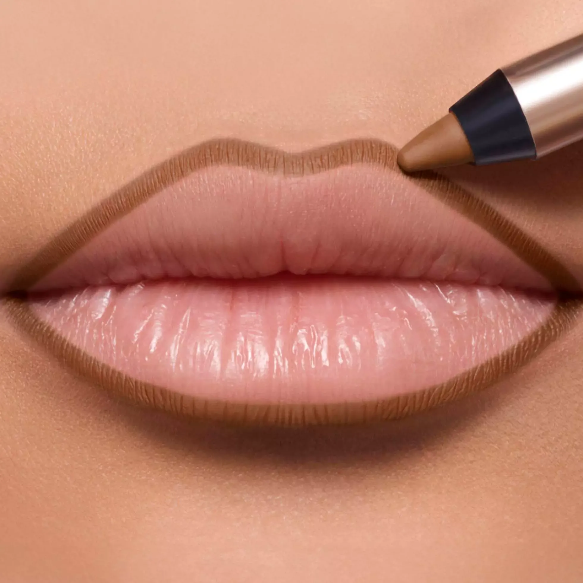 Lancôme Lip Idôle Lip Shaper Creamy Matte Lip Liner 55 Mauve On