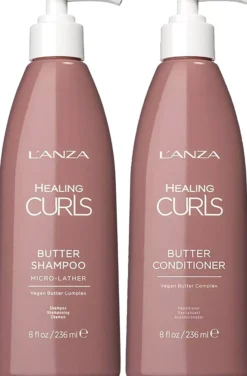 LanzaHealing Curls Bundle Shampoo 236 ml & Conditioner 236 ml