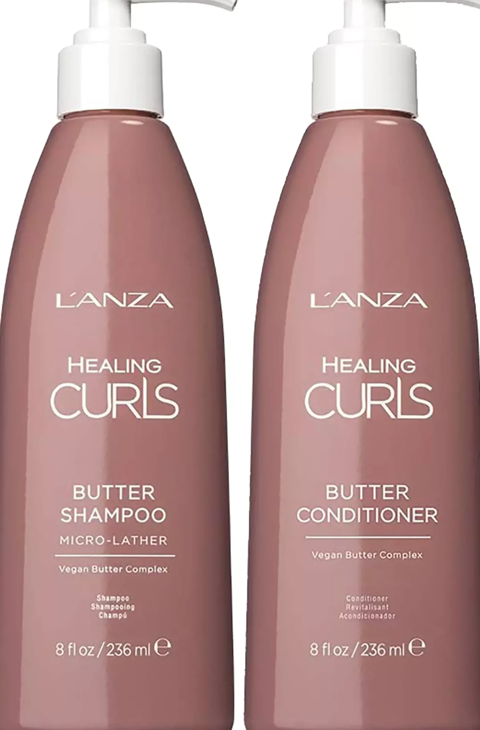 LanzaHealing Curls Bundle Shampoo 236 ml & Conditioner 236 ml